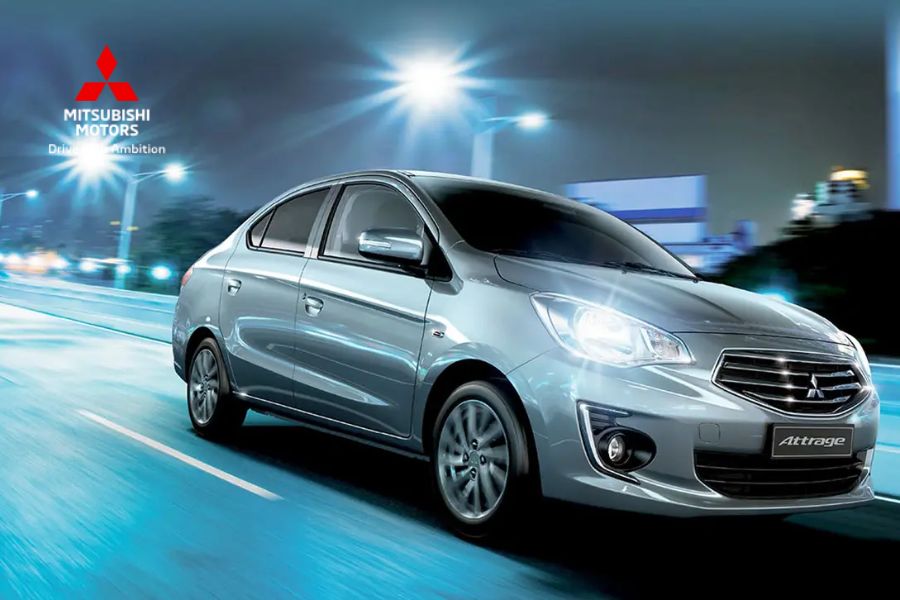 Mitsubishi Attrage Mt Sedan Giá Rẻ, Tiết Kiệm Nhiên Liệu Số 1