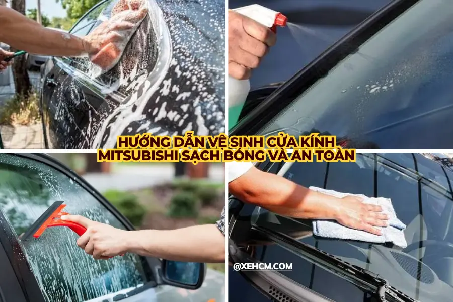 Hướng Dẫn Vệ Sinh Cửa Kính Mitsubishi Sạch Bóng Và An Toàn
