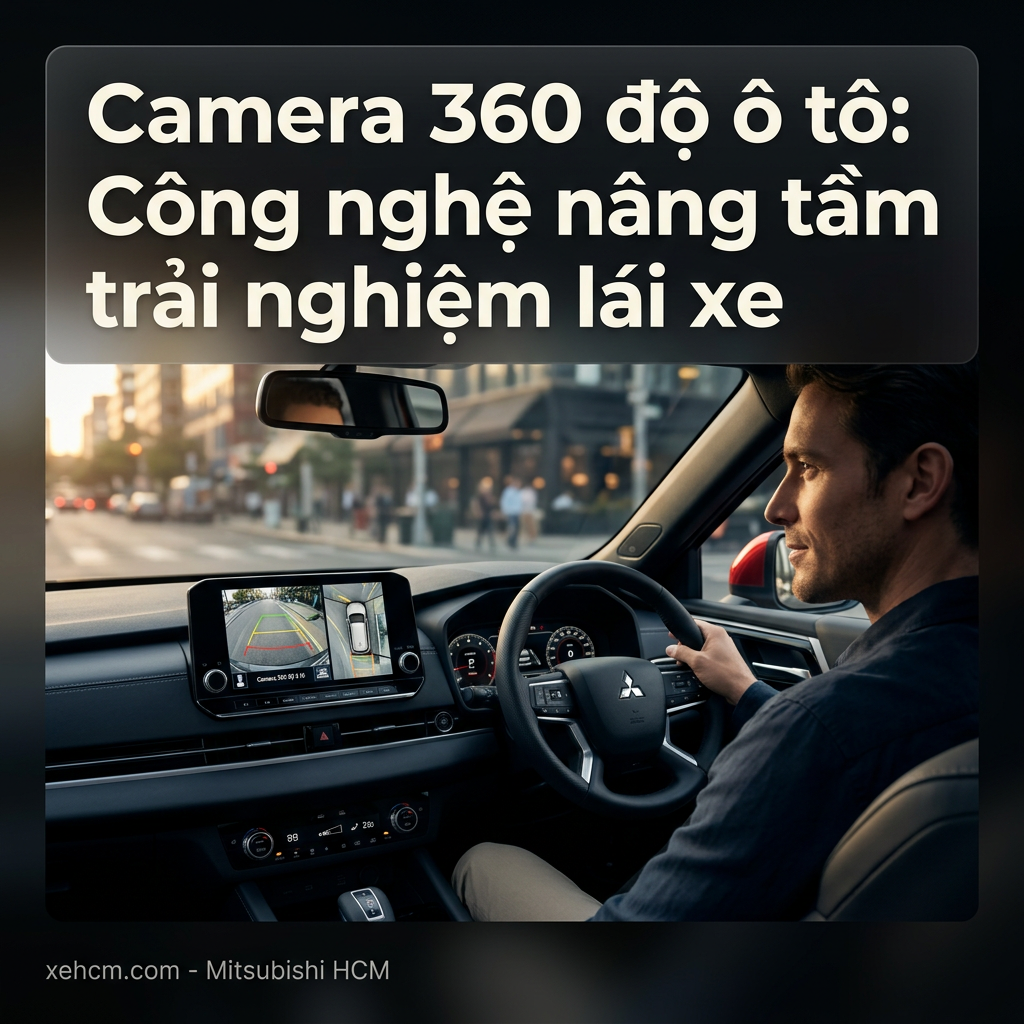 Camera 360 độ ô tô: Công nghệ nâng tầm trải nghiệm lái xe