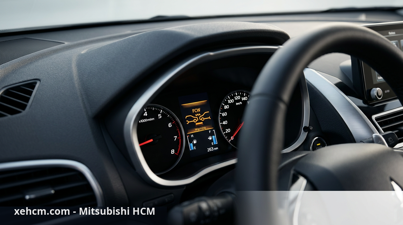 Hệ thống giảm thiểu va chạm tăng cường an toàn xe hơi - công nghệ an toàn Mitsubishi