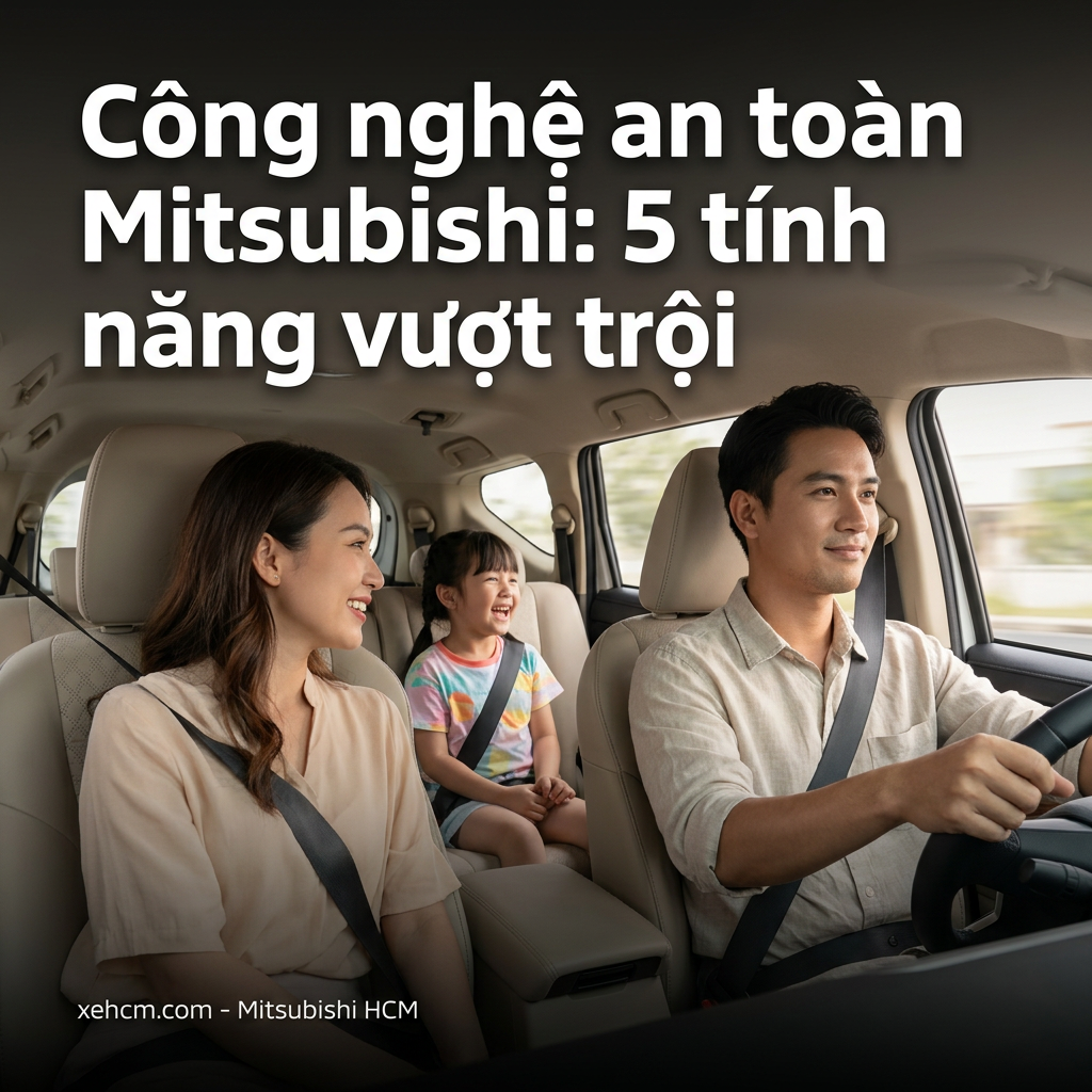 Công nghệ an toàn Mitsubishi: 5 tính năng vượt trội