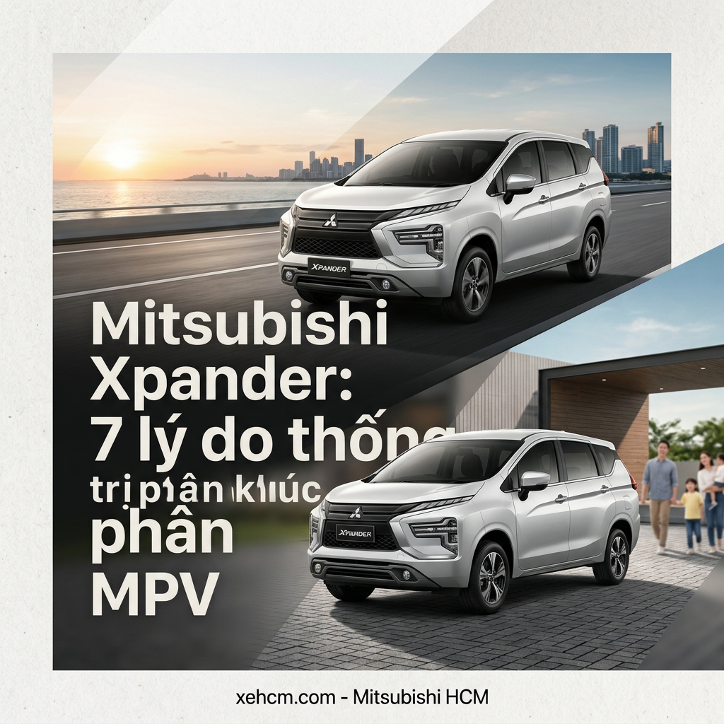 Mitsubishi Xpander: 7 lý do thống trị phân khúc MPV
