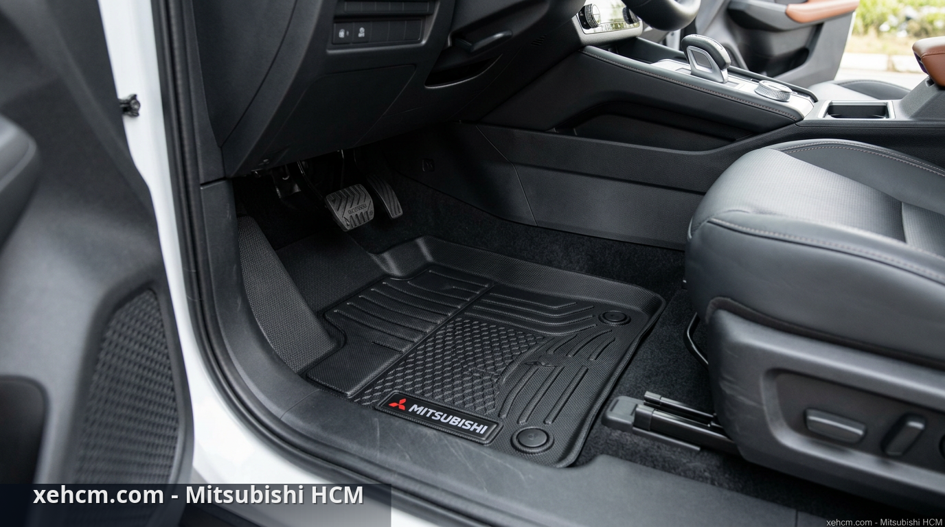 Phụ kiện xe Mitsubishi: 6 món đồ cần thiết cho xe mới 2 Lựa chọn thảm lót sàn phù hợp giúp giữ vệ sinh cho xe Mitsubishi - phụ kiện xe Mitsubishi