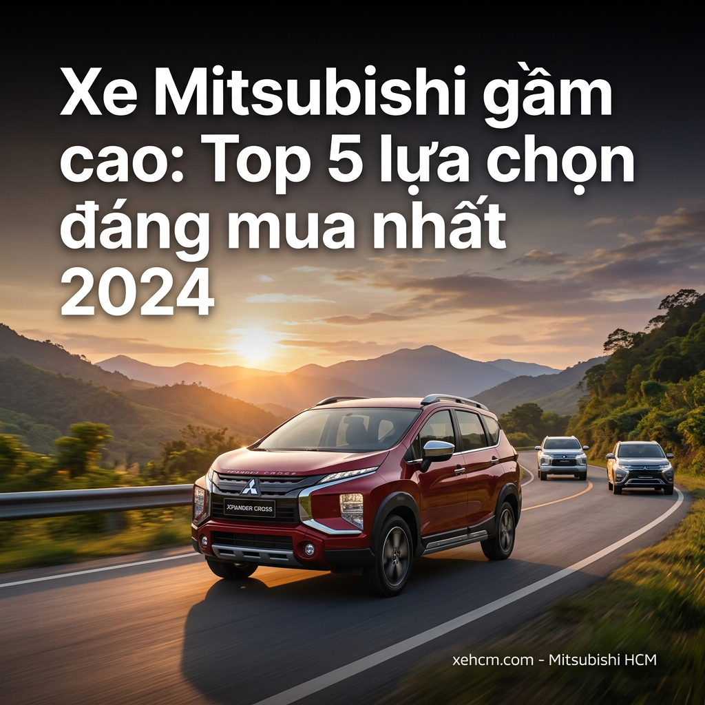 Xe Mitsubishi gầm cao: Top 5 lựa chọn đáng mua nhất 2024