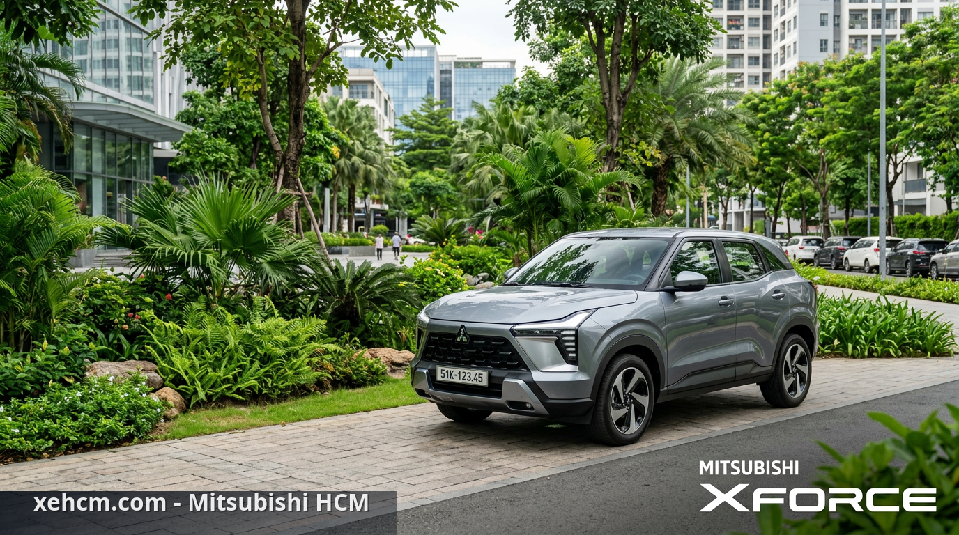 Xe Mitsubishi tiết kiệm xăng dòng Xforce với thiết kế hiện đại - xe Mitsubishi tiết kiệm xăng