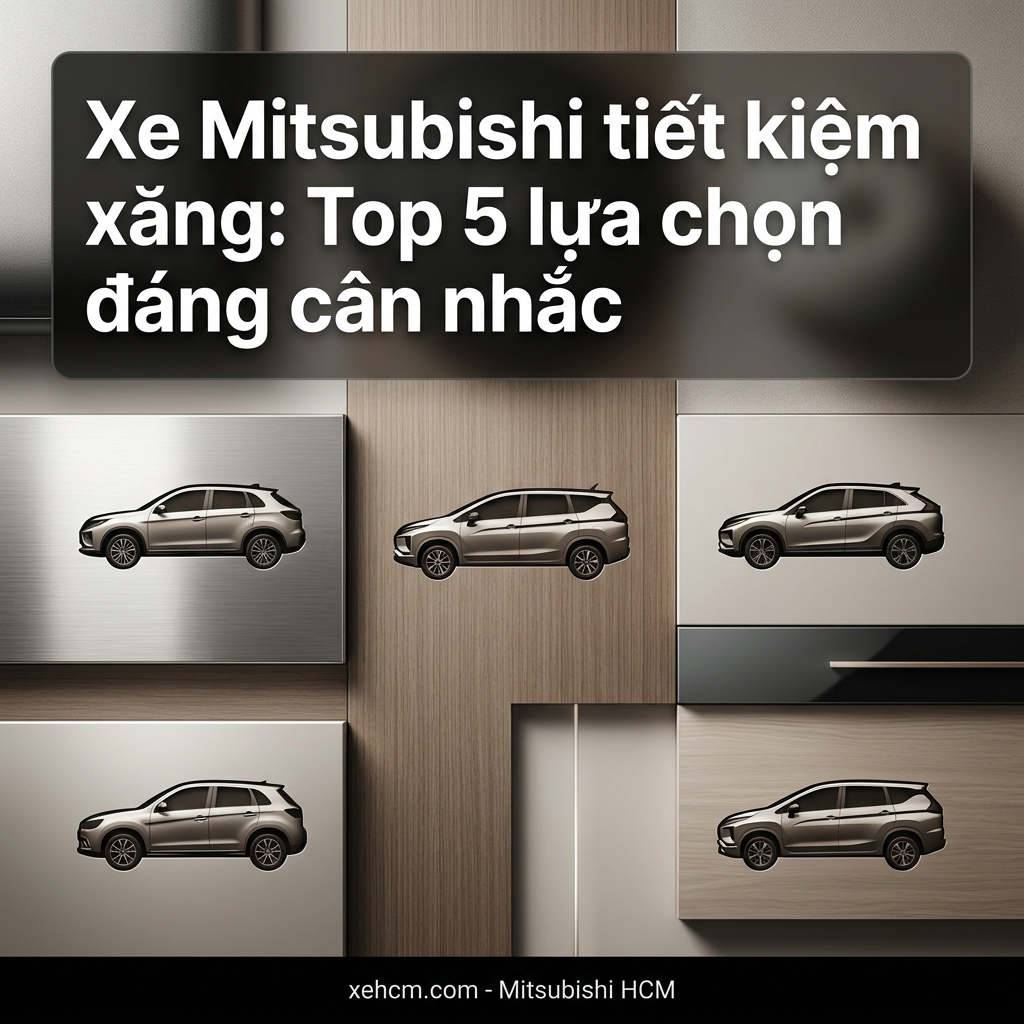 Xe Mitsubishi tiết kiệm xăng: Top 5 lựa chọn đáng cân nhắc