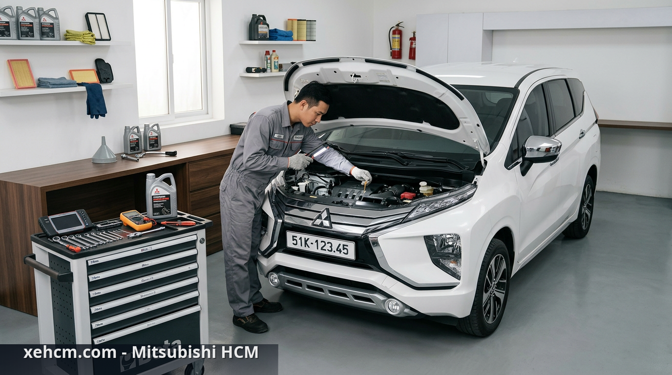 Bảo dưỡng xe Mitsubishi: Quy trình tự kiểm tra tại nhà hiệu quả 1 Quy trình bảo dưỡng xe Mitsubishi tại nhà giúp đảm bảo an toàn cho mọi chuyến đi - bảo dưỡng xe Mitsubishi