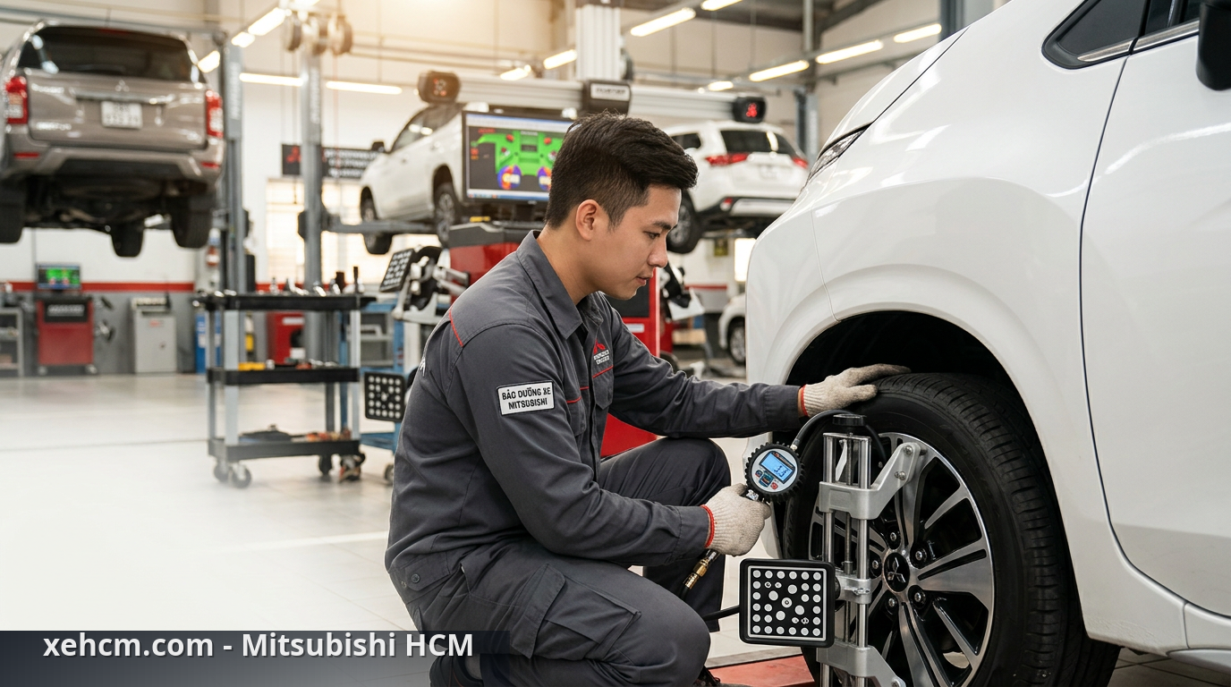 Bảo dưỡng xe Mitsubishi tại đại lý chính hãng: Vì sao cần? 2 Kiểm tra và chăm sóc ô tô định kỳ đảm bảo an toàn - bảo dưỡng xe Mitsubishi