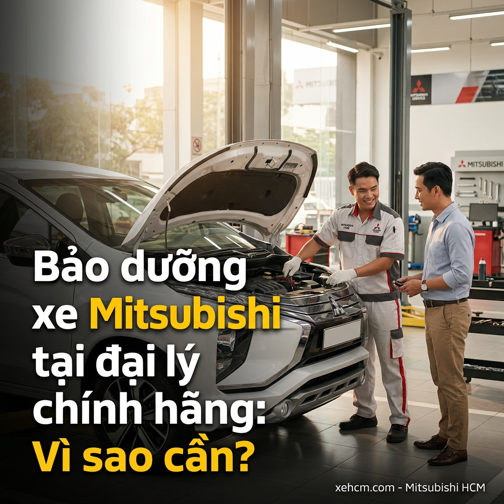 Bảo dưỡng xe Mitsubishi tại đại lý chính hãng: Vì sao cần?