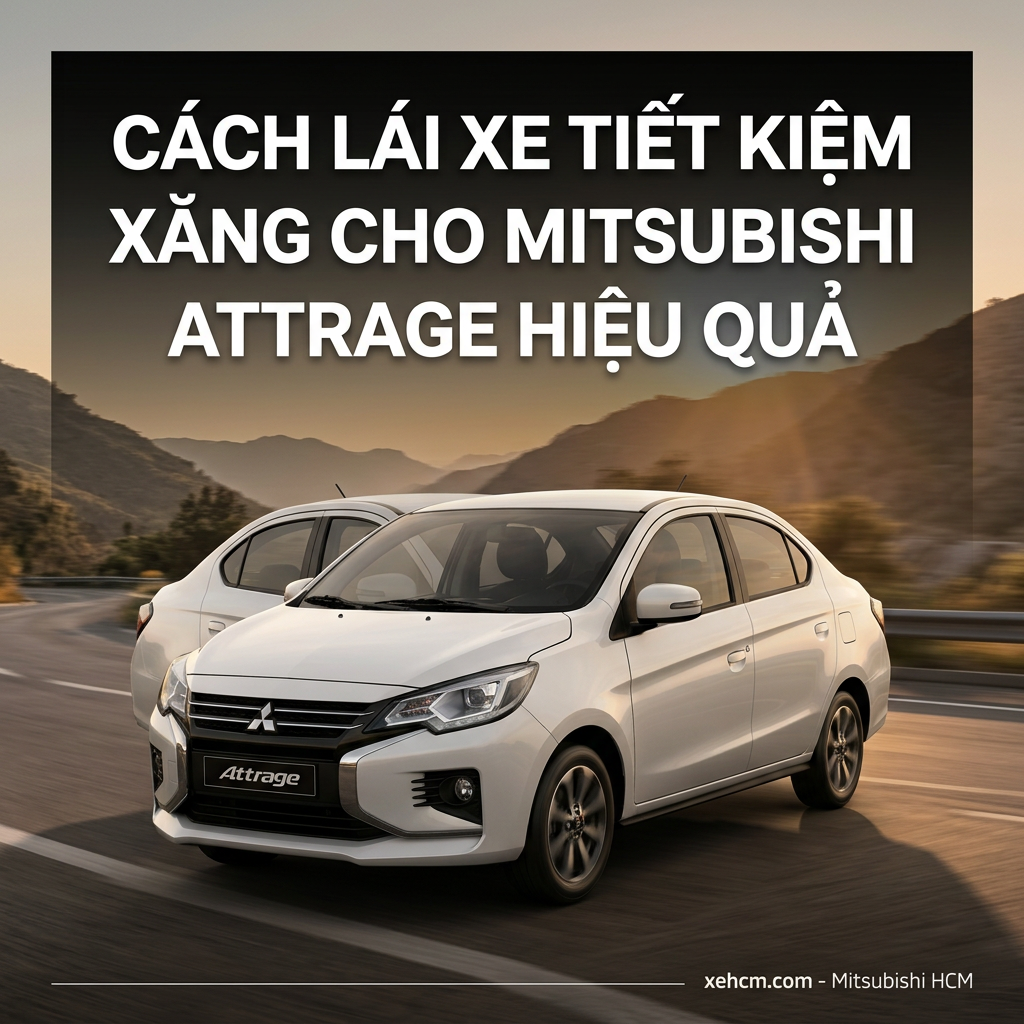 Cách lái xe tiết kiệm xăng cho Mitsubishi Attrage hiệu quả