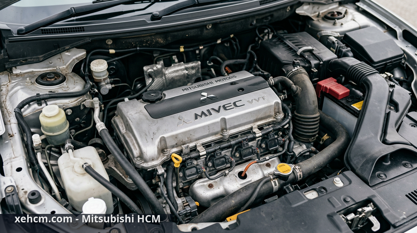 Động cơ MIVEC Mitsubishi: Hiệu suất và độ bền thực tế 1 Cấu tạo kỹ thuật của động cơ MIVEC Mitsubishi - động cơ MIVEC Mitsubishi