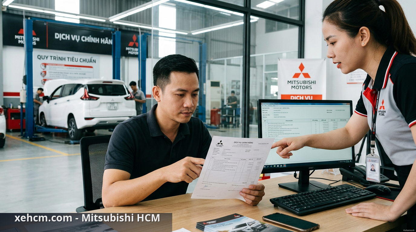 Giá phụ tùng Mitsubishi: Bí quyết mua hàng chính hãng tránh hớ 2 Quy trình kiểm tra báo giá phụ tùng ô tô chính hãng - giá phụ tùng Mitsubishi