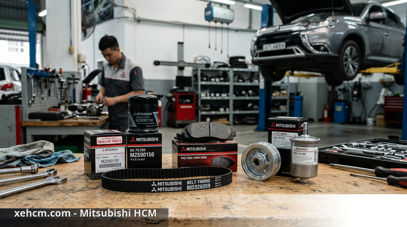 Giá phụ tùng Mitsubishi: Bí quyết mua hàng chính hãng tránh hớ 1 Giá phụ tùng Mitsubishi chính hãng tại đại lý - giá phụ tùng Mitsubishi