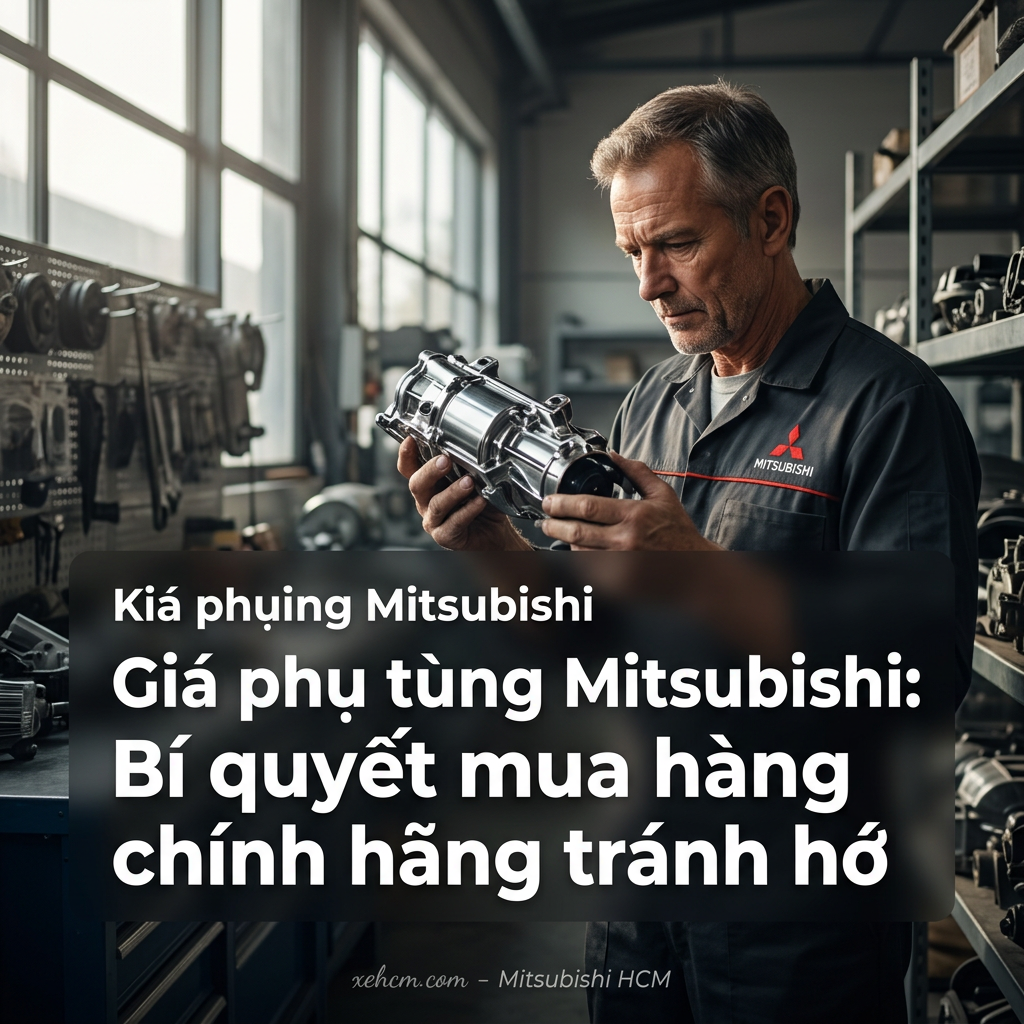 Giá phụ tùng Mitsubishi: Bí quyết mua hàng chính hãng tránh hớ