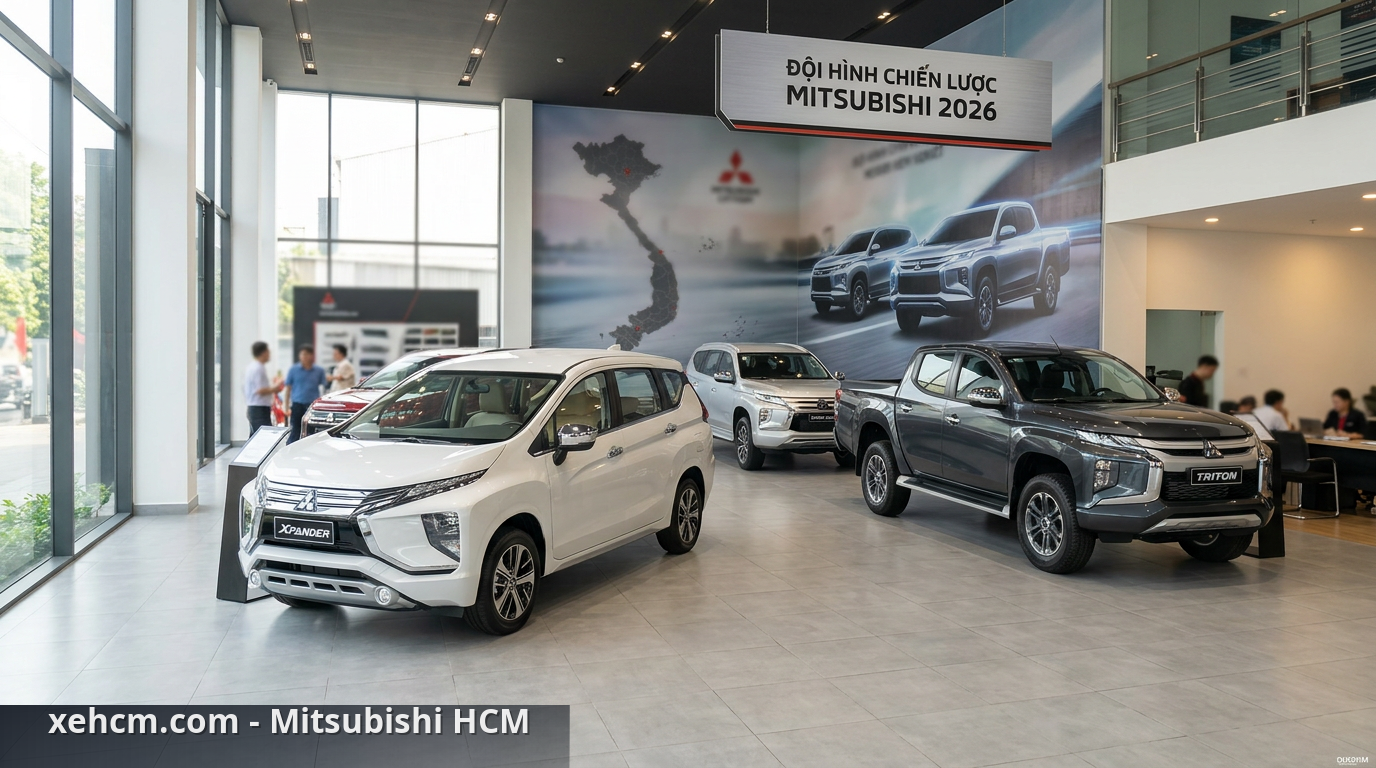Giá xe Mitsubishi 2026: Cập nhật chi tiết các mẫu xe 1 Cập nhật giá xe Mitsubishi đa dạng các phiên bản - giá xe mitsubishi