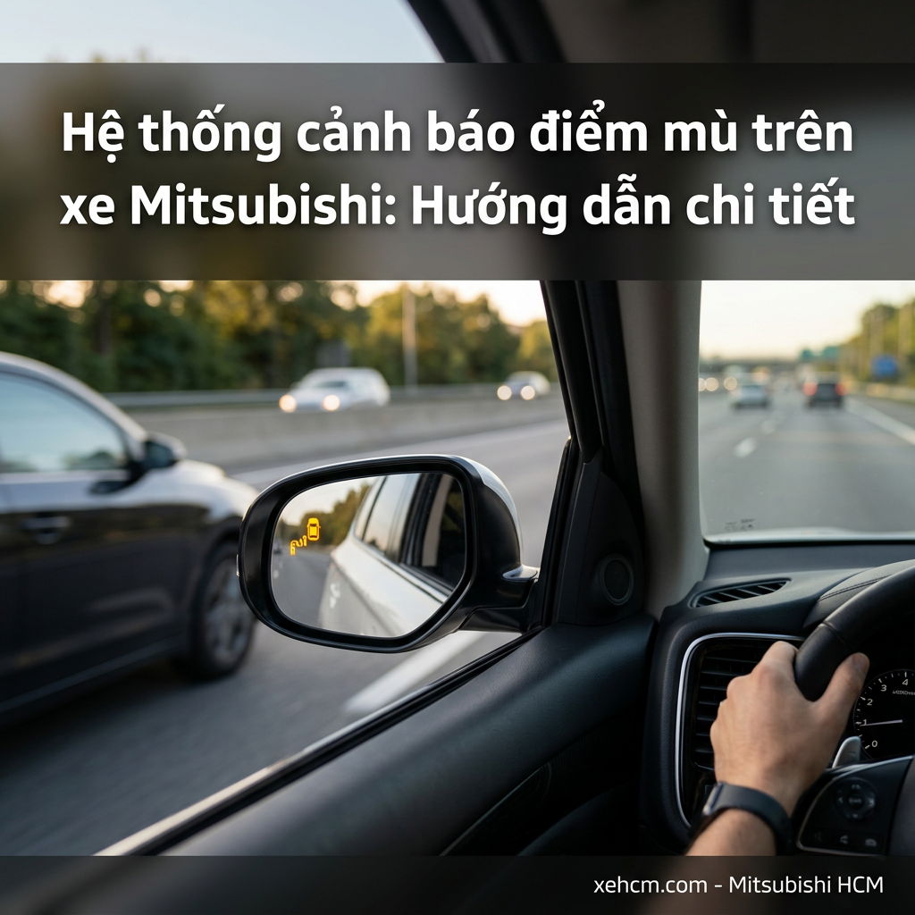 Hệ thống cảnh báo điểm mù trên xe Mitsubishi: Hướng dẫn chi tiết