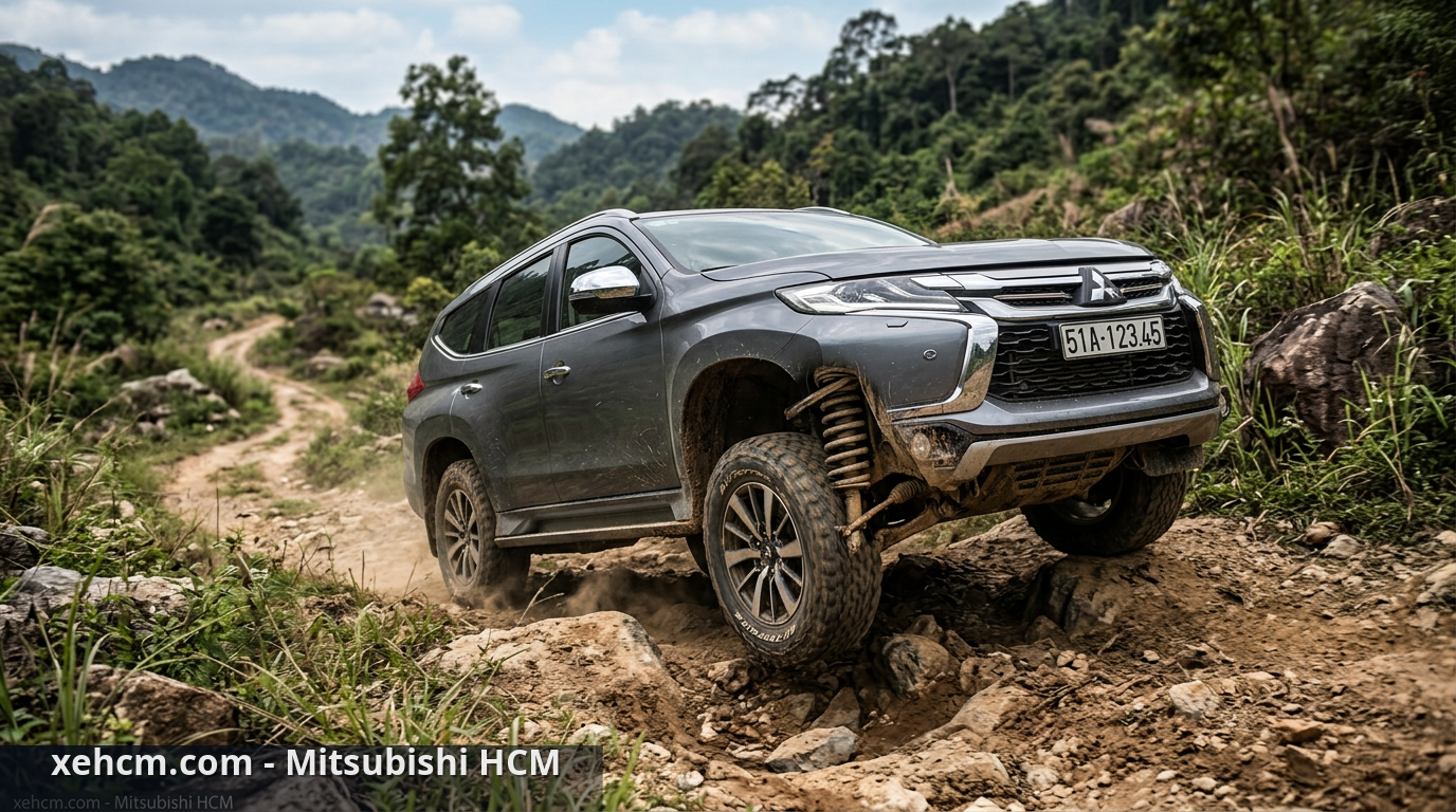 Hệ thống treo Mitsubishi: Bí quyết tạo nên cảm giác lái hay 2 Hệ thống treo Mitsubishi kế thừa công nghệ từ Dakar Rally - hệ thống treo Mitsubishi