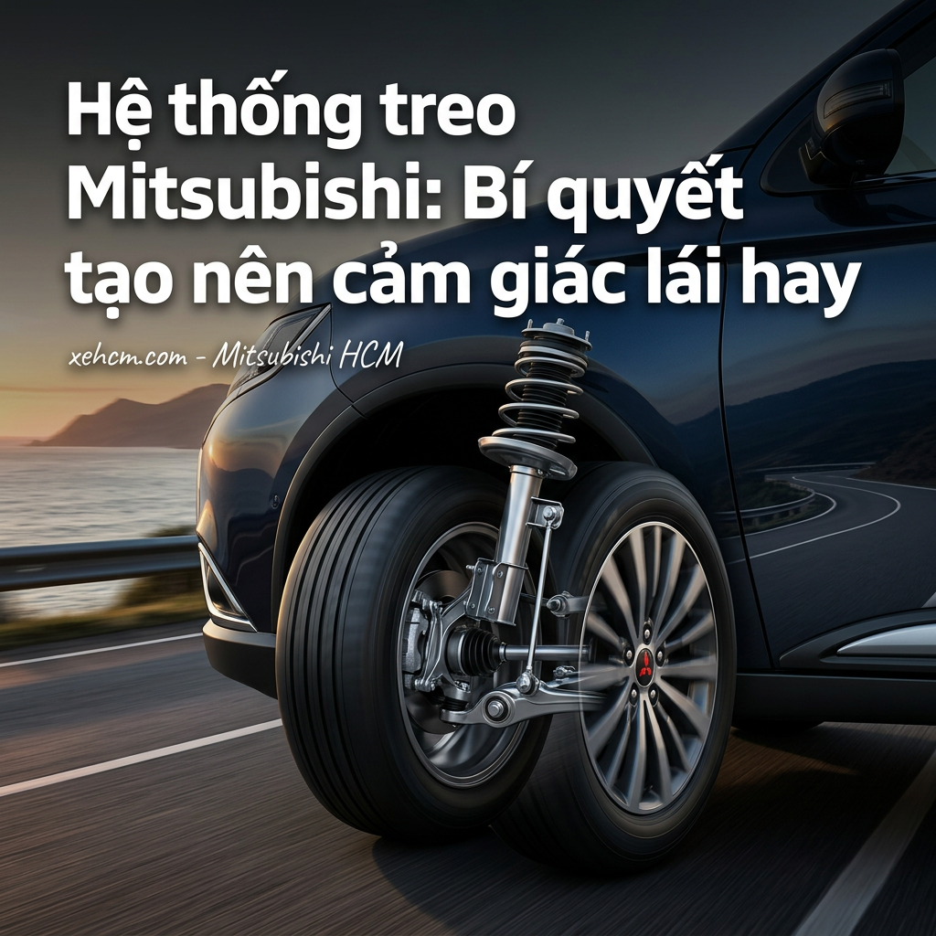 Hệ thống treo Mitsubishi: Bí quyết tạo nên cảm giác lái hay