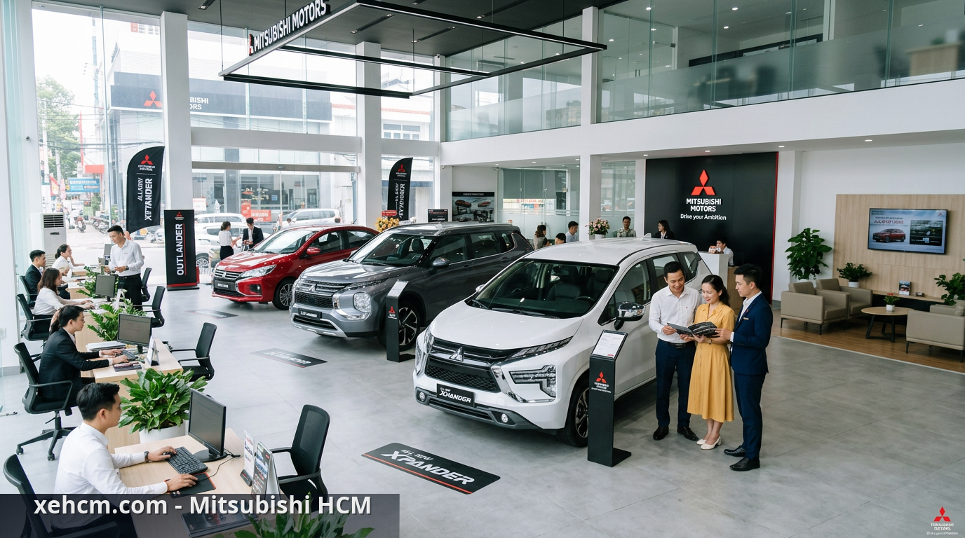 Kinh nghiệm mua xe Mitsubishi giá tốt nhất tháng 7/2026 1 Tham khảo giá xe Mitsubishi tại showroom uy tín - kinh nghiệm mua xe Mitsubishi