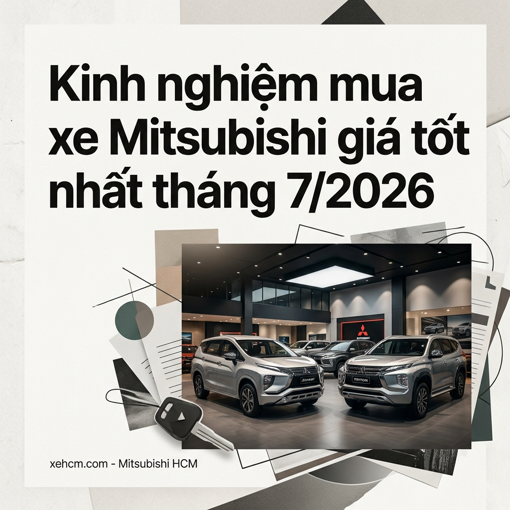Kinh nghiệm mua xe Mitsubishi giá tốt nhất tháng 7/2026