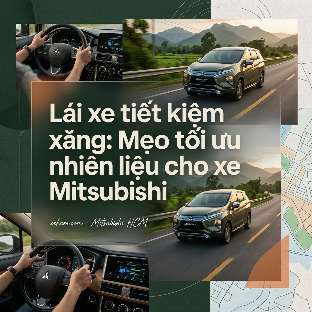 Lái xe tiết kiệm xăng: Mẹo tối ưu nhiên liệu cho xe Mitsubishi