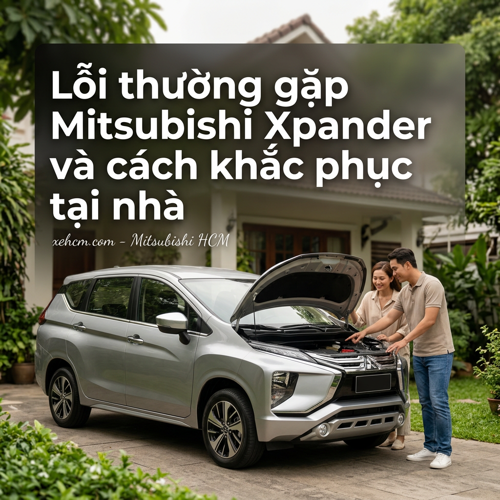 Lỗi thường gặp Mitsubishi Xpander và cách khắc phục tại nhà