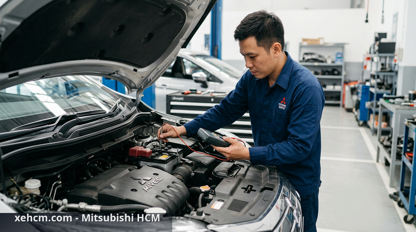 Lỗi thường gặp xe Mitsubishi Xpander và cách khắc phục 2 Kiểm tra cảm biến định kỳ là cách sửa lỗi xe Xpander hiệu quả - lỗi thường gặp xe Mitsubishi Xpander