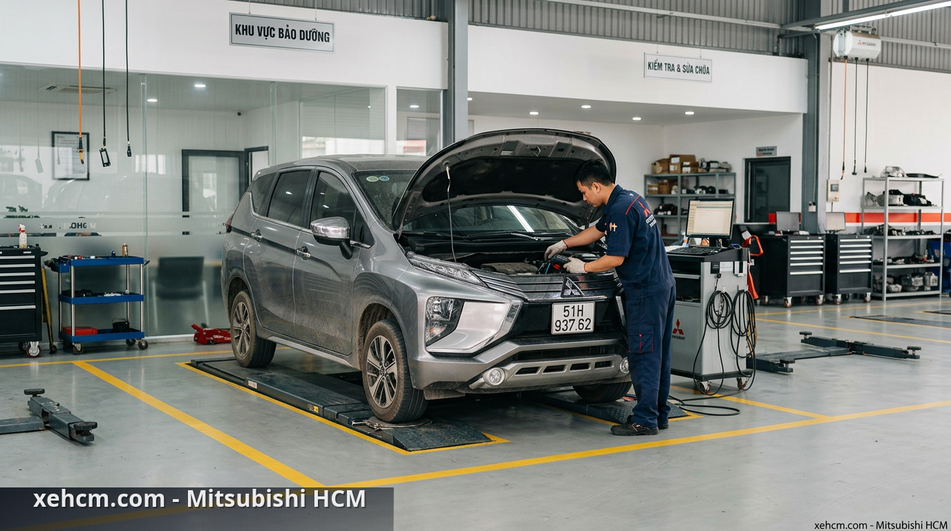 Lỗi thường gặp xe Mitsubishi Xpander và cách khắc phục 1 Kiểm tra định kỳ giúp hạn chế lỗi thường gặp xe Mitsubishi Xpander - lỗi thường gặp xe Mitsubishi Xpander