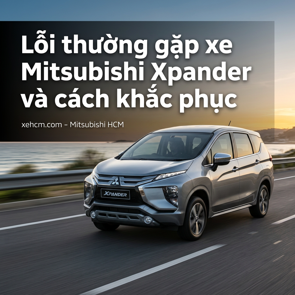 Lỗi thường gặp xe Mitsubishi Xpander và cách khắc phục