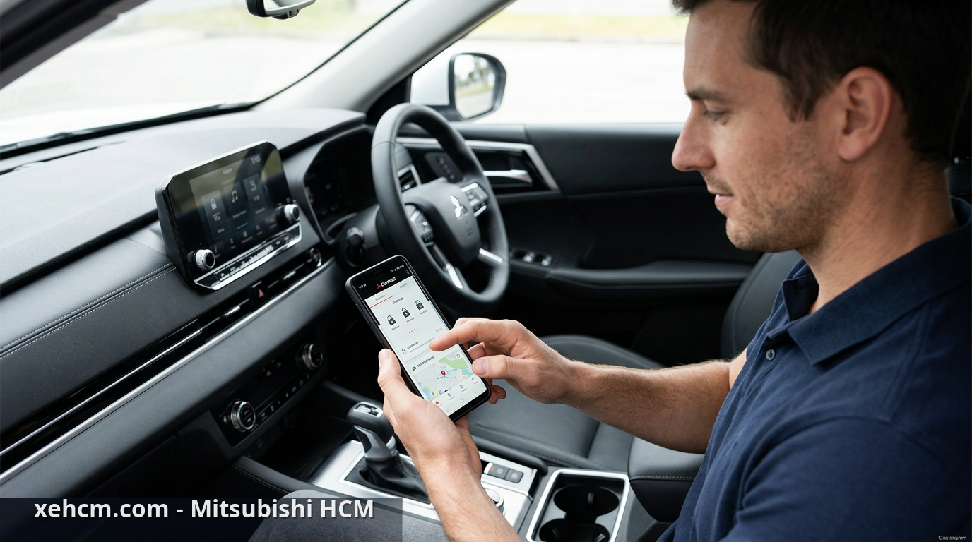 Mitsubishi Connect: Hướng dẫn kết nối smartphone chi tiết 2 Hướng dẫn kết nối smartphone với ô tô Mitsubishi - Mitsubishi Connect