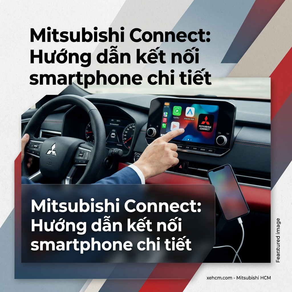 Mitsubishi Connect: Hướng dẫn kết nối smartphone chi tiết