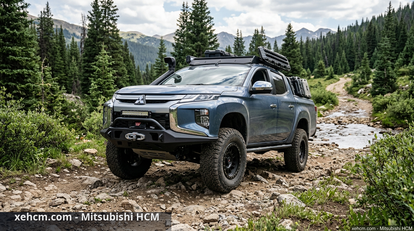 Nâng cấp xe bán tải Mitsubishi Triton: Bí quyết đi off-road 1 Độ xe Triton với phụ kiện off-road chuyên dụng - nâng cấp xe bán tải