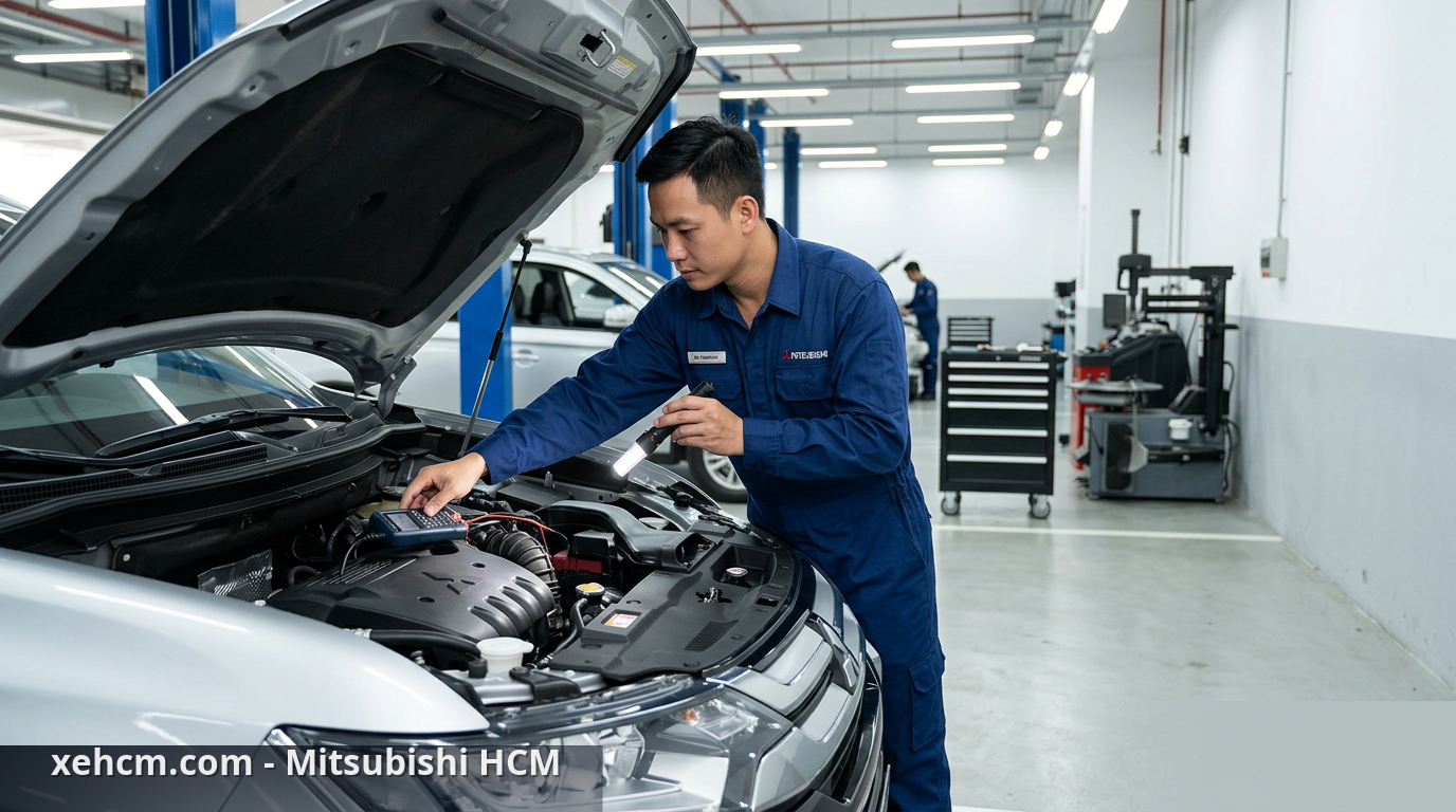 Sửa chữa xe Mitsubishi: Xử lý sự cố nhanh chóng tại nhà 1 Kiến thức sửa chữa xe Mitsubishi cần thiết cho chủ xe - sửa chữa xe Mitsubishi