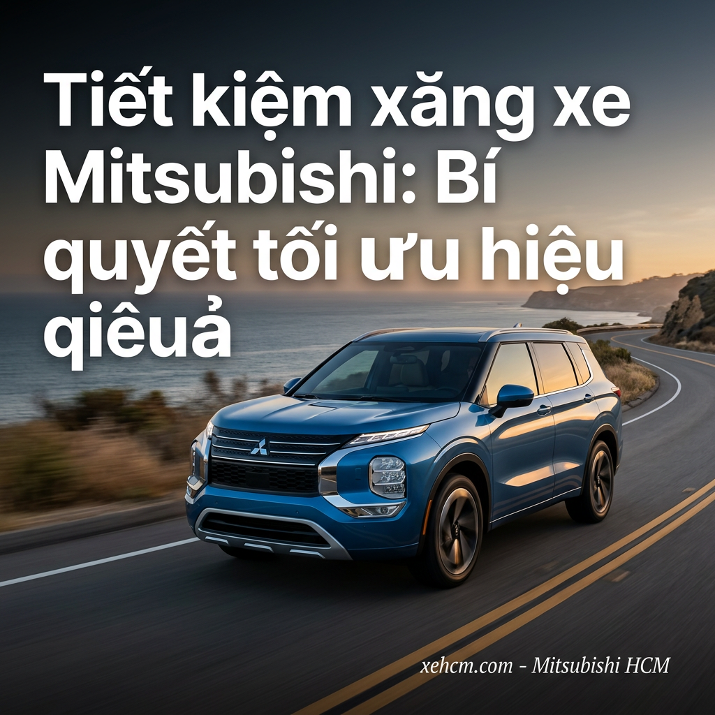 Tiết kiệm xăng xe Mitsubishi: Bí quyết tối ưu hiệu quả