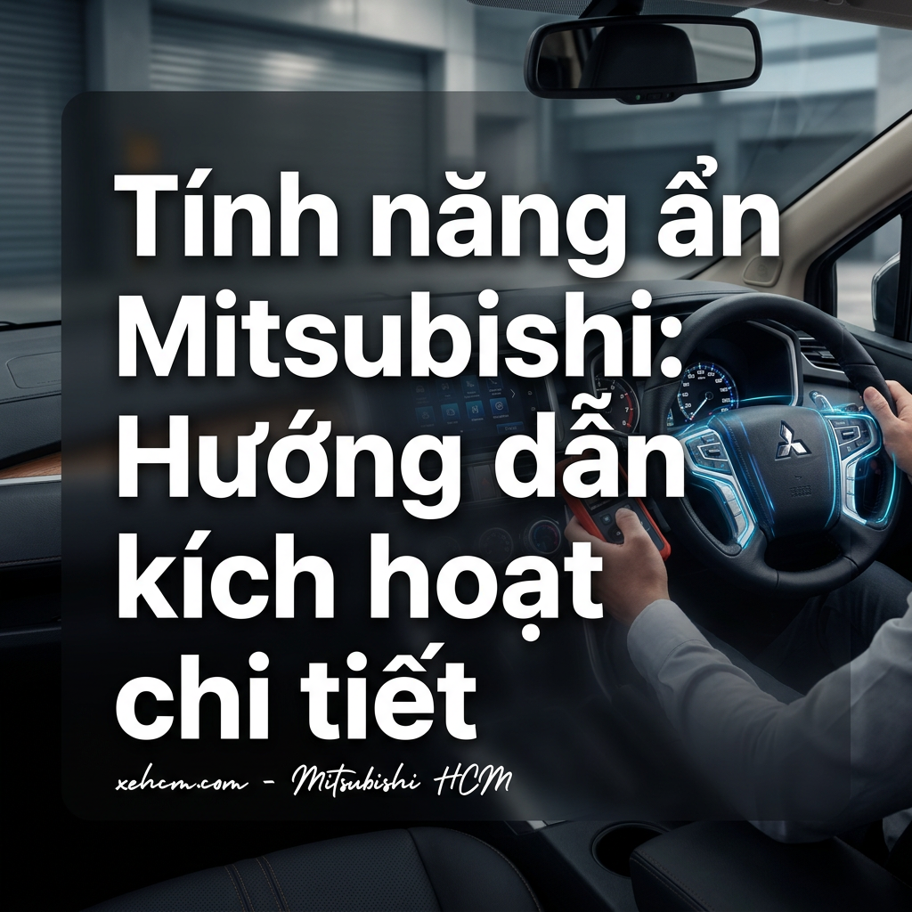 Tính năng ẩn Mitsubishi: Hướng dẫn kích hoạt chi tiết