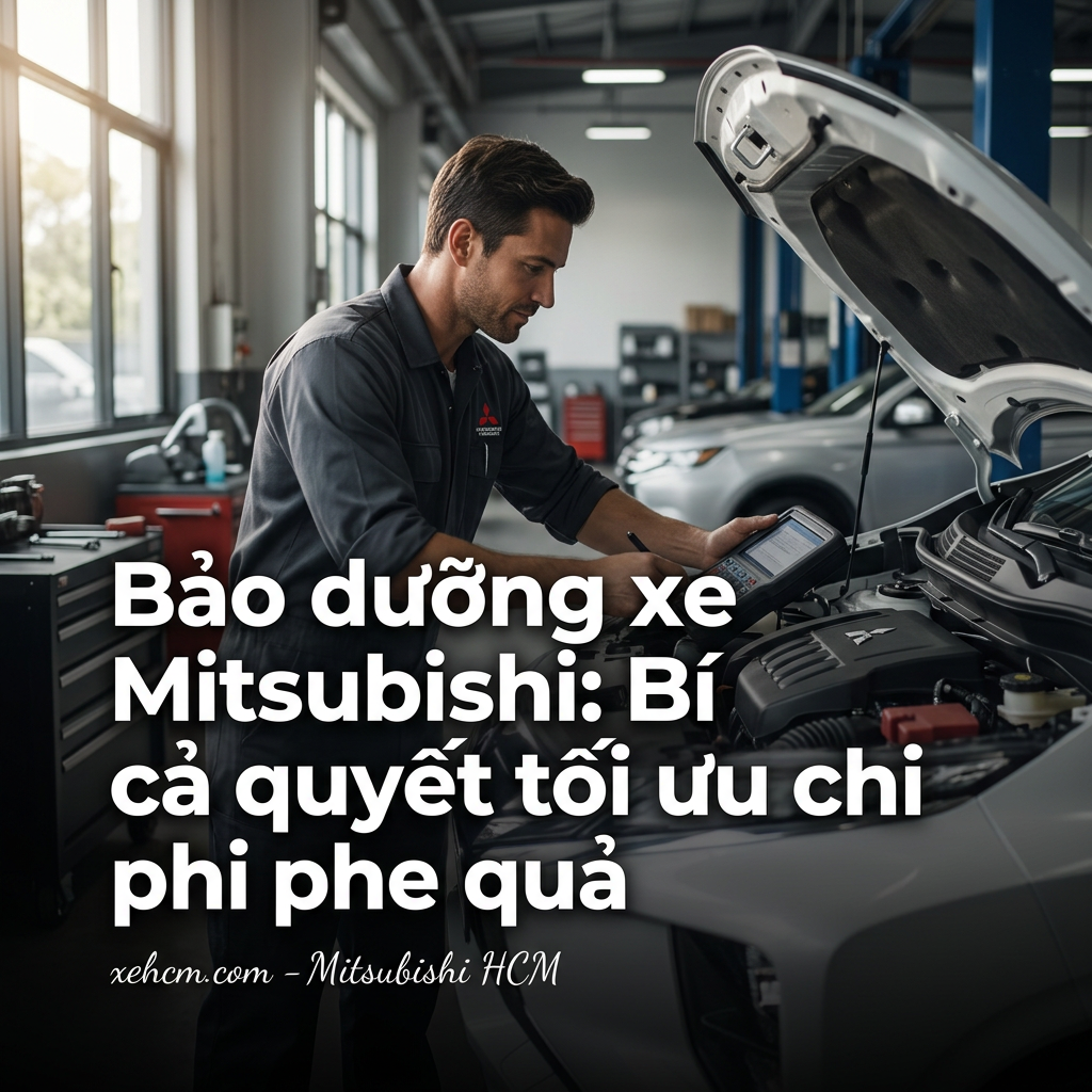 Bảo dưỡng xe Mitsubishi: Bí quyết tối ưu chi phí hiệu quả