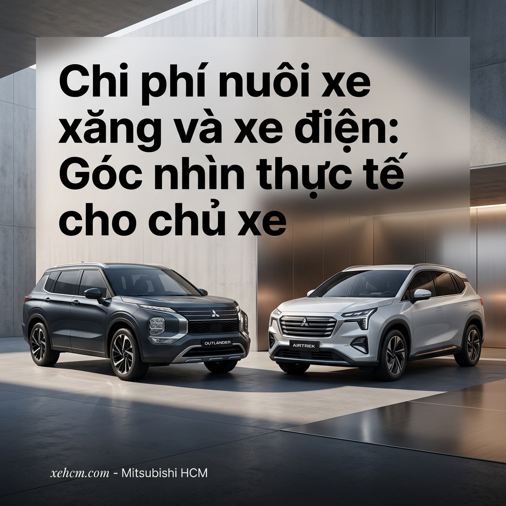Chi phí nuôi xe xăng và xe điện: Góc nhìn thực tế cho chủ xe