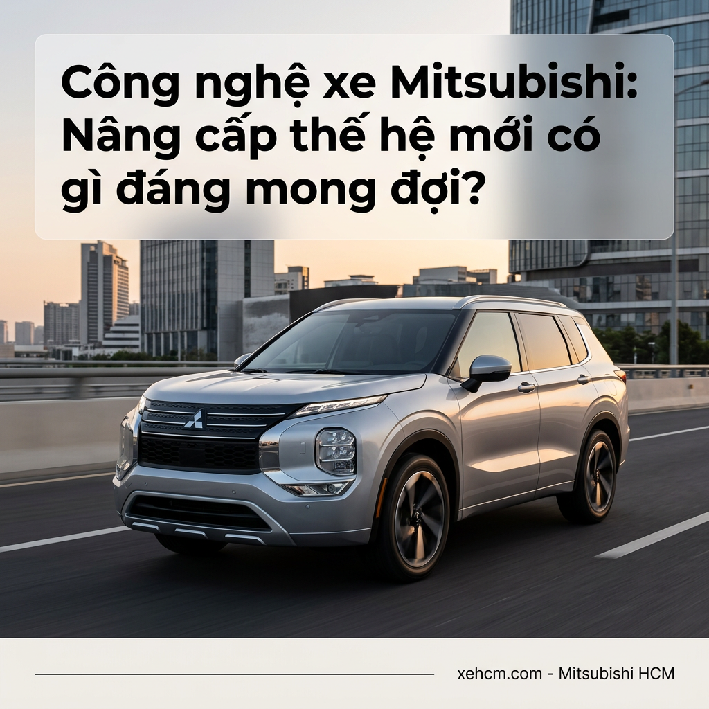 Công nghệ xe Mitsubishi: Nâng cấp thế hệ mới có gì đáng mong đợi?