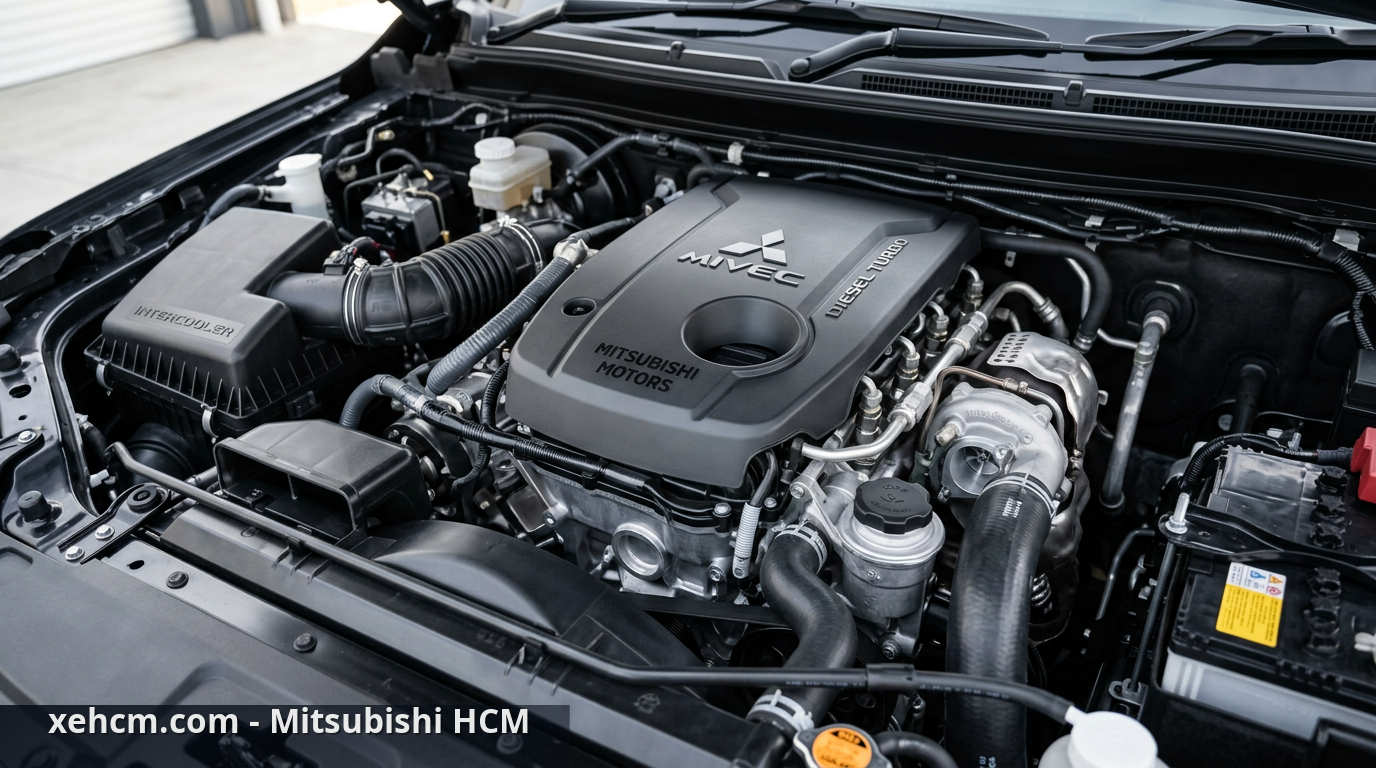 Động cơ Triton 2026: Sức Mạnh Vượt Trội của 4x4 AT Premium 1 Động cơ Triton 2026 MIVEC Diesel mạnh mẽ và hiện đại - động cơ Triton 2026