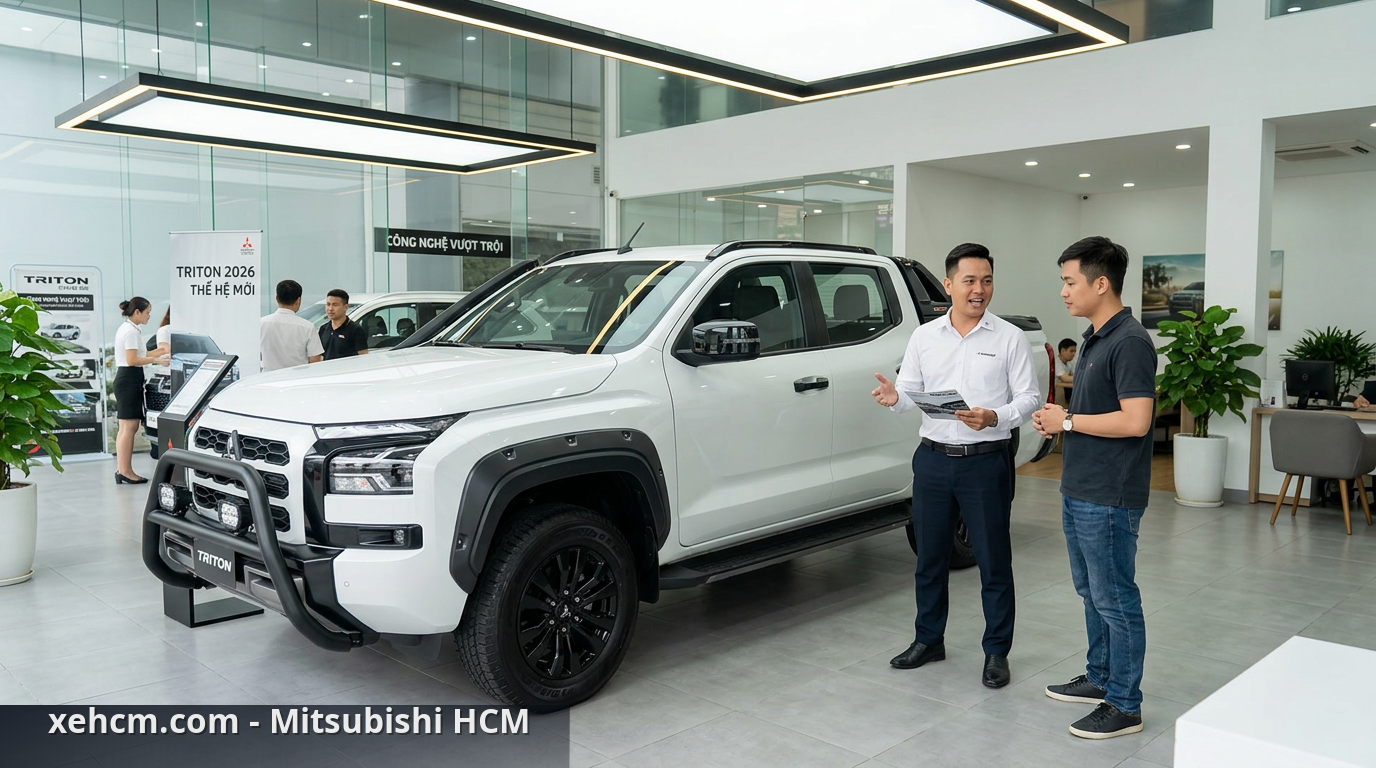Giá Triton 2026 Dự Kiến: Các Phiên Bản và Ước Tính Chi Phí Lăn Bánh 2 Tham khảo các phiên bản Mitsubishi Triton 2026 tại đại lý - giá Triton 2026
