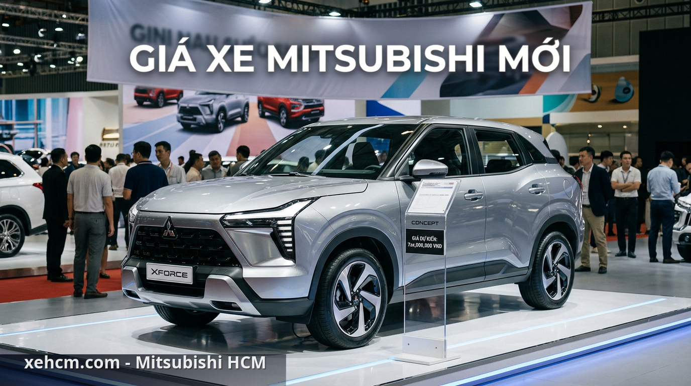 Giá xe Mitsubishi mới: Dự đoán và phân tích các dòng xe sắp ra mắt 1 Mitsubishi Xforce 2024 tại triển lãm, hé lộ giá xe Mitsubishi mới. - giá xe Mitsubishi mới