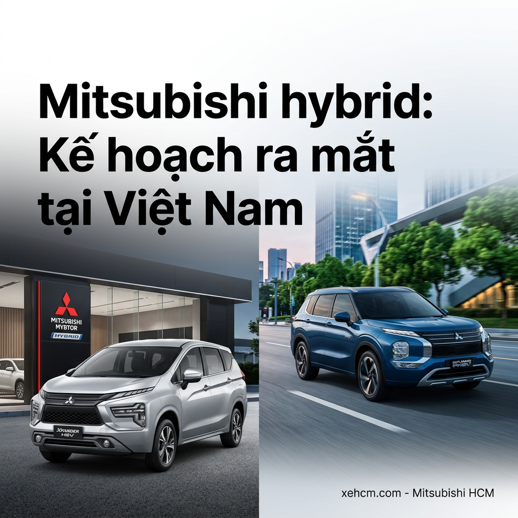 Mitsubishi hybrid: Kế hoạch ra mắt tại Việt Nam
