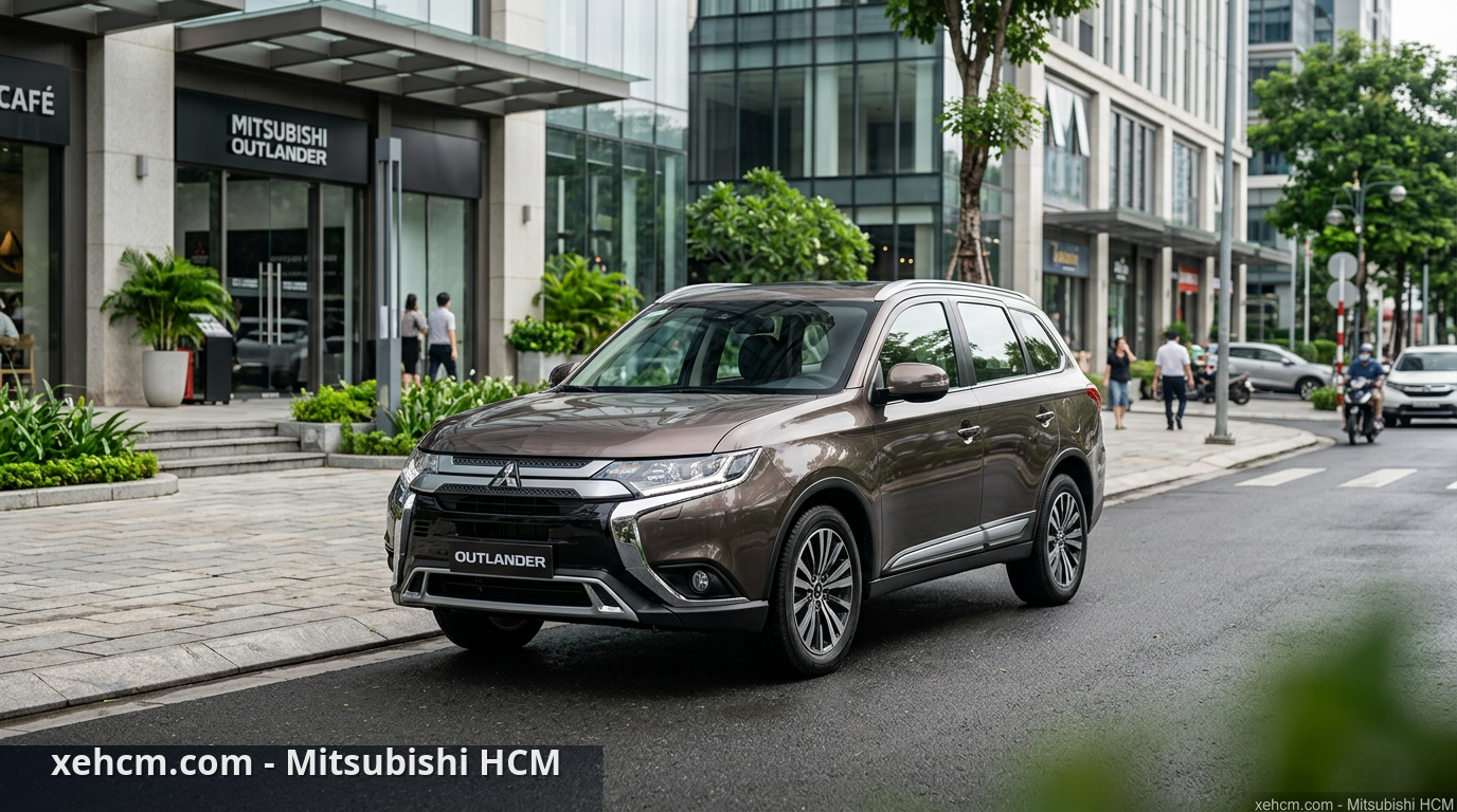 Mitsubishi Outlander - Sự lựa chọn cho gia đình sang trọng 1 Mitsubishi Outlander với thiết kế ngoại thất tinh tế và sang trọng - Mitsubishi Outlander
