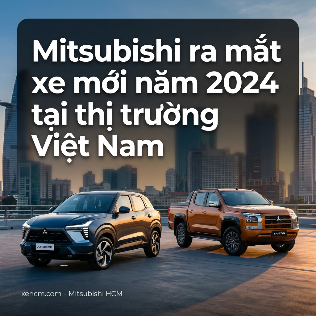 Mitsubishi ra mắt xe mới năm 2024 tại thị trường Việt Nam