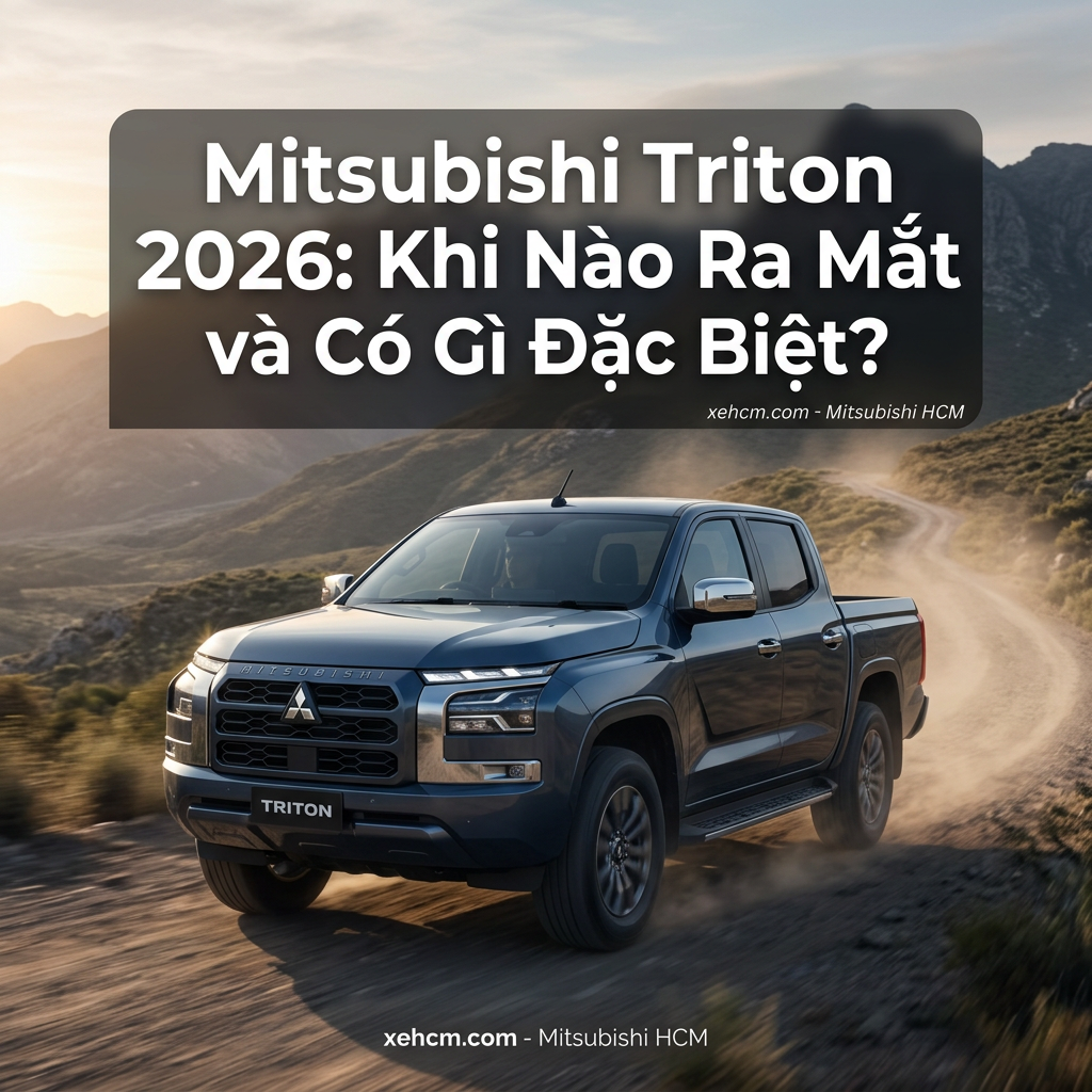 Mitsubishi Triton 2026: Khi Nào Ra Mắt Và Có Gì Đặc Biệt?