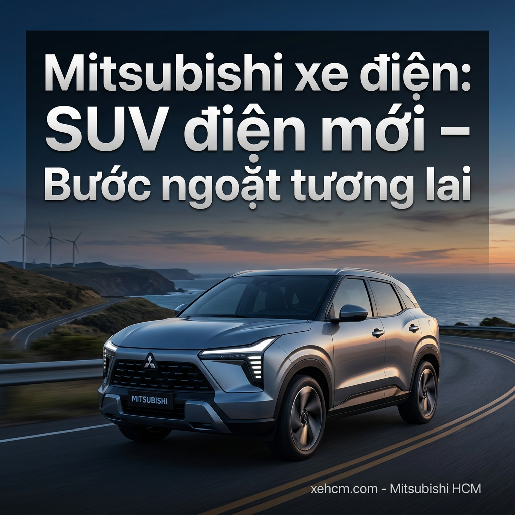 Mitsubishi xe điện: SUV điện mới – Bước ngoặt tương lai