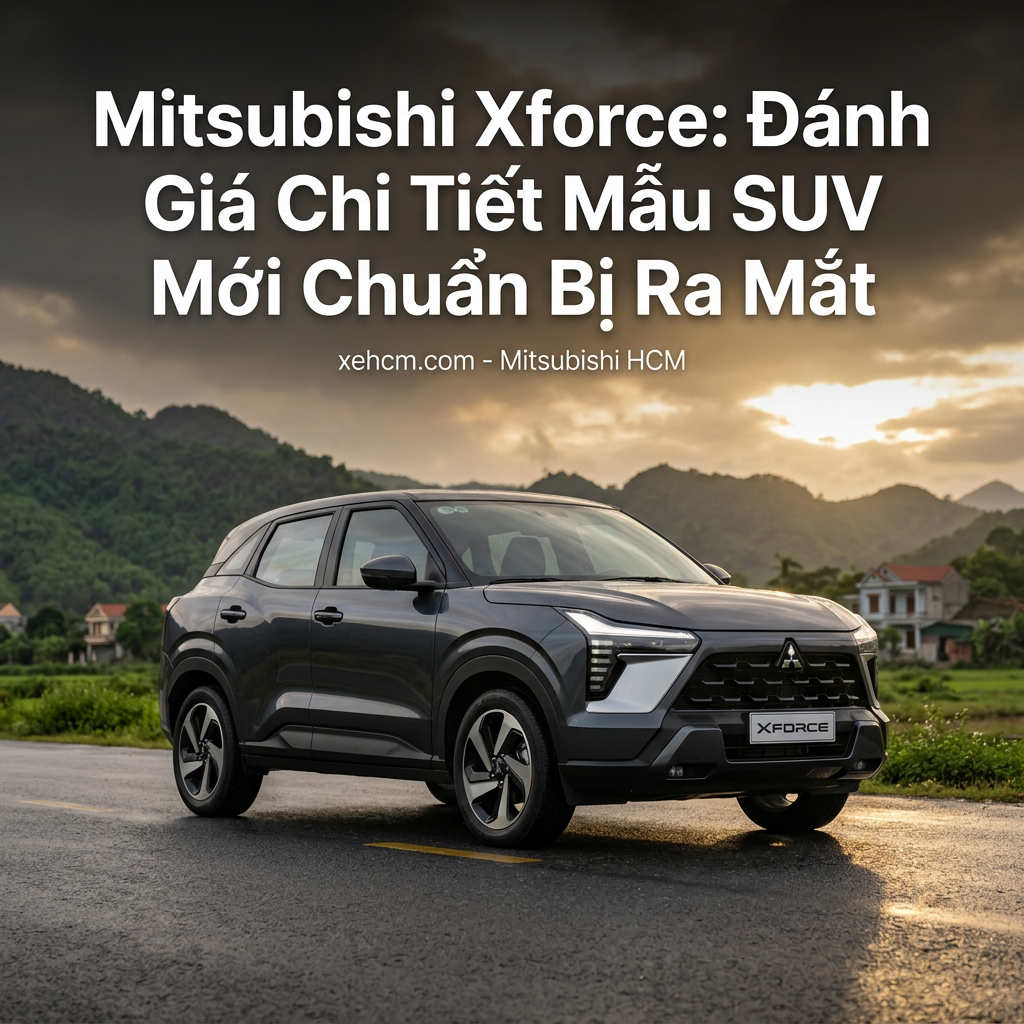 Mitsubishi Xforce: Đánh Giá Chi Tiết Mẫu SUV Mới Chuẩn Bị Ra Mắt