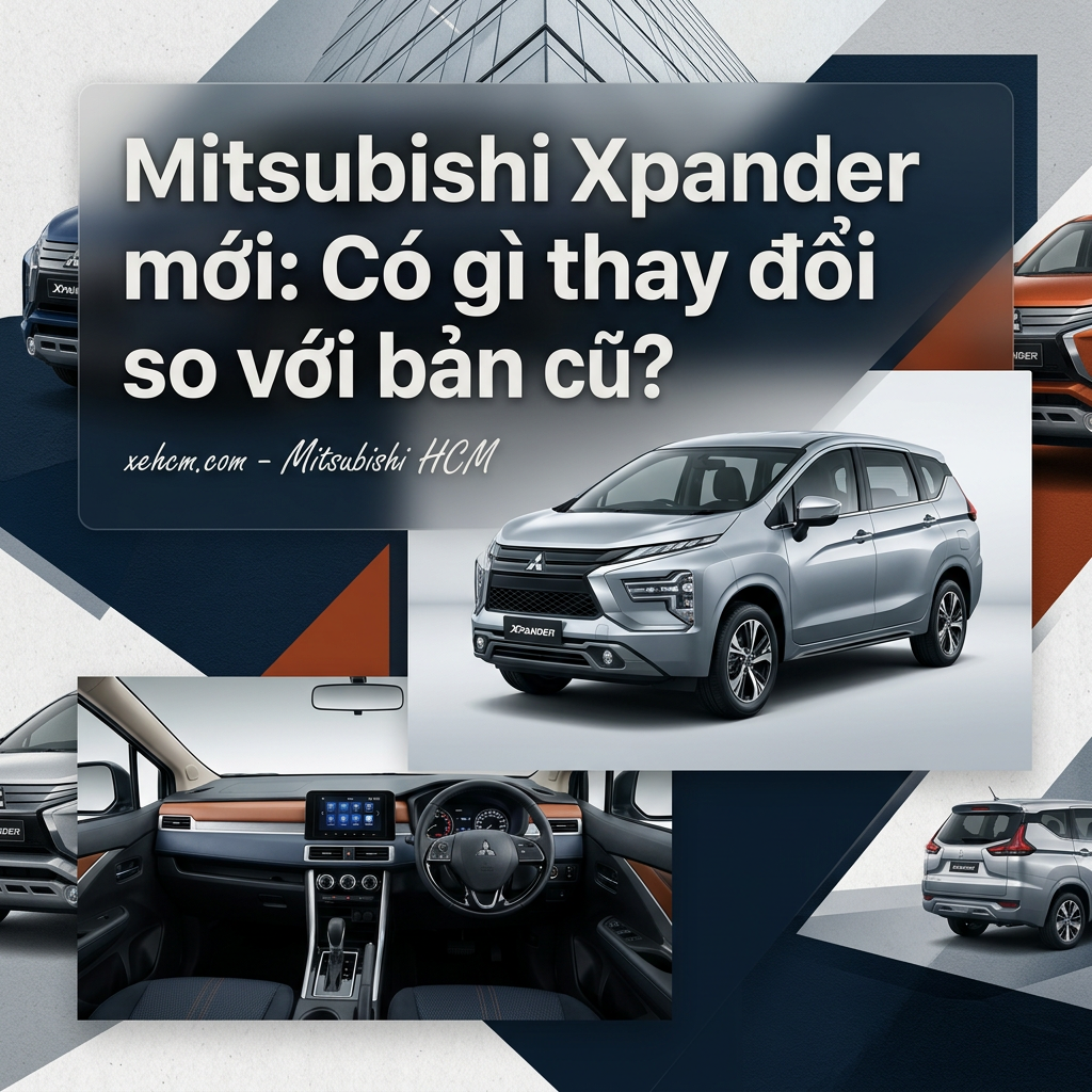 Mitsubishi Xpander mới: Có gì thay đổi so với bản cũ?