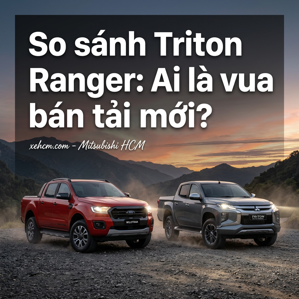 So sánh Triton Ranger: Ai là vua bán tải mới?