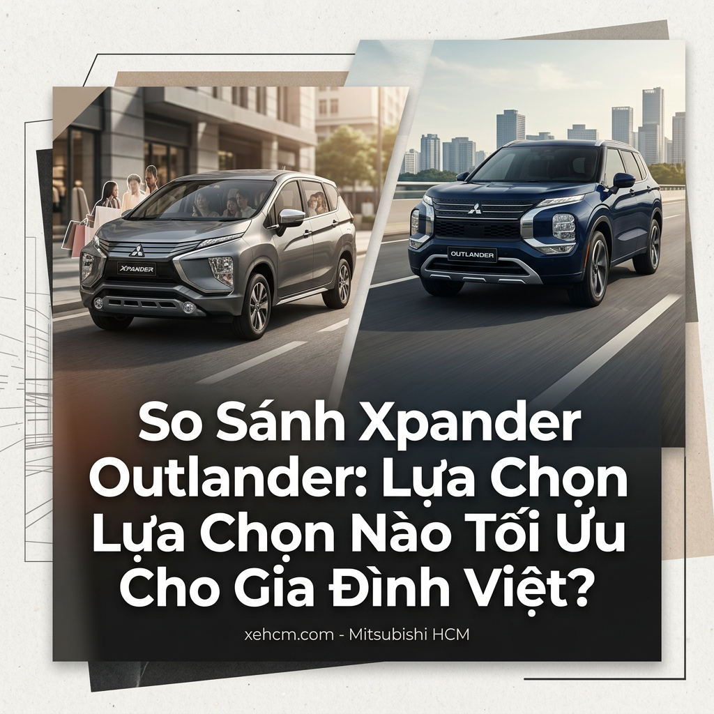 So Sánh Xpander Outlander: Lựa Chọn Nào Tối Ưu Cho Gia Đình Việt?